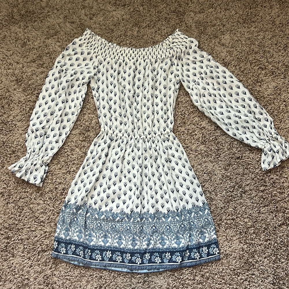 Hollister off the shoulder dress